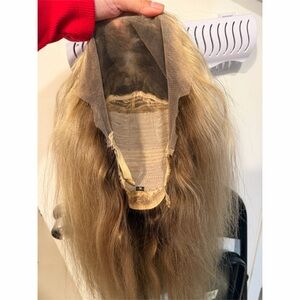 Blonde 100% Human Hair Lace Front Wig
